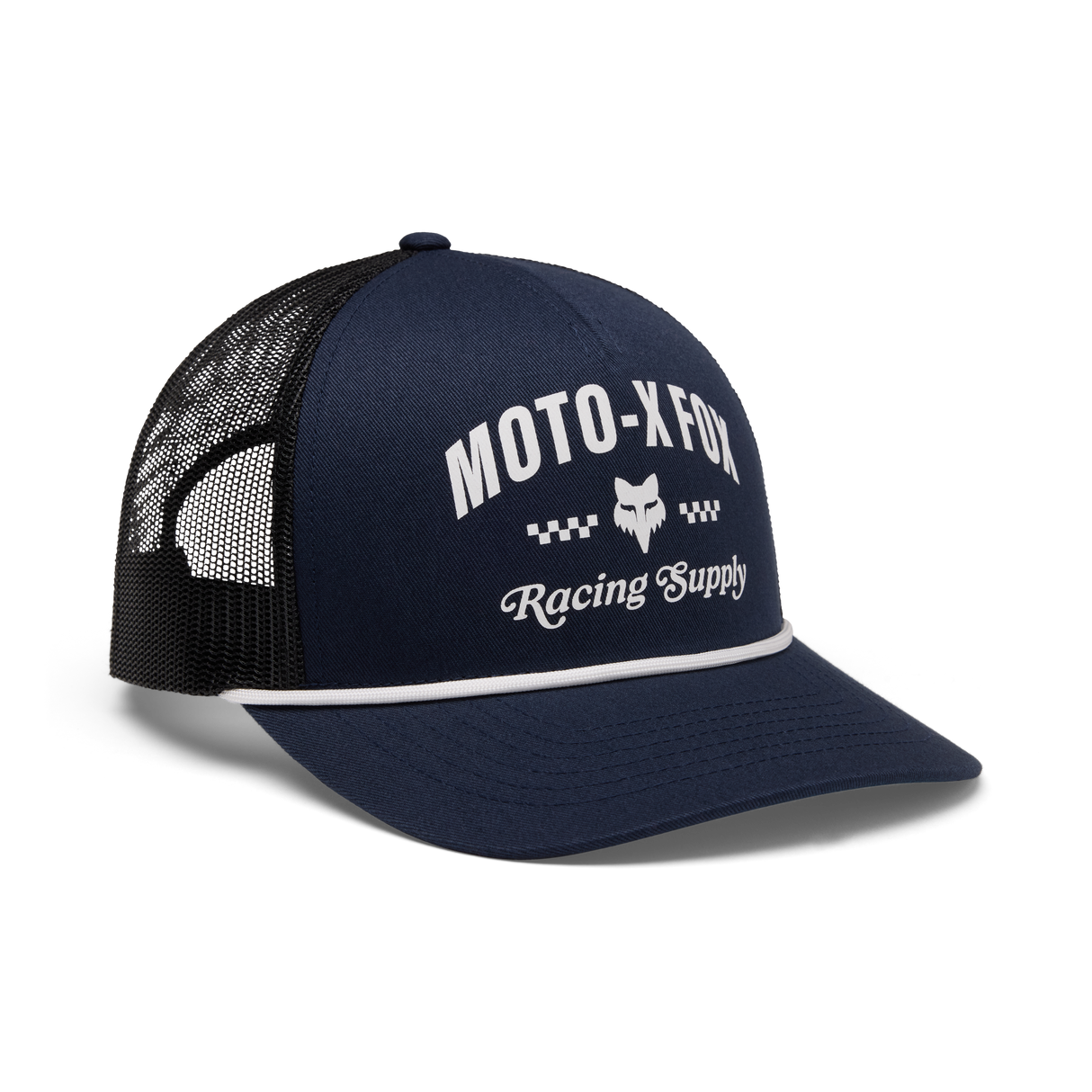 Fox Racing Women's Supply Mesh Rope Trucker Hat Midnight