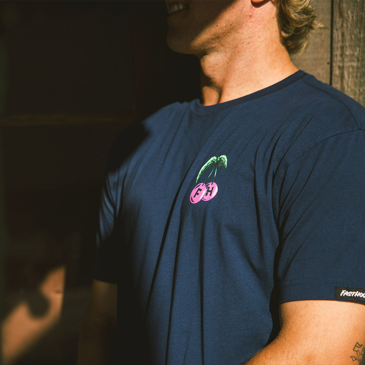 Fasthouse Ripe One T-Shirt - Mitternachtsblau