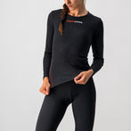 Couche de base à manches longues pour femme Castelli Prosecco Tech