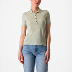 Polo en laine mérinos Castelli pour femme