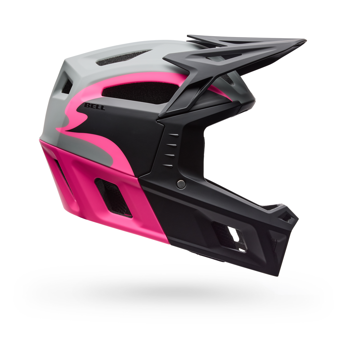 Bell Full-Air MIPS MTB-helm in vloeibaar grijs/roze