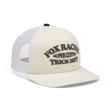Cappello Trucker Fox Racing Trick Mesh Off White