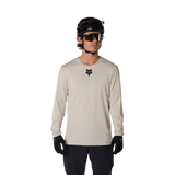 Jersey de manga larga Fox Racing Flexair color tiza