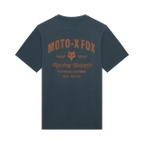 Fox Racing Supply 195 Maglietta Originale Blu Cobalto Scuro