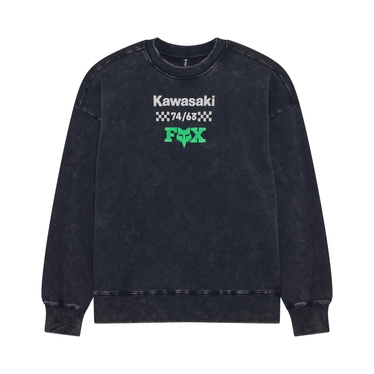 Fox Racing Kawi Heavyweight Crew Sweatshirt Midnight