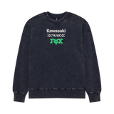 Fox Racing Kawi Heavyweight Crew Sweatshirt Midnight