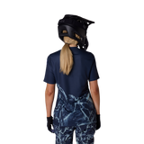 Fox Racing Women's Ranger Short Sleeve Jersey Image Print Arctic Blue