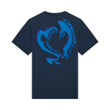 Camiseta Original Fox Racing Vision 195 Azul Galaxia