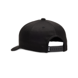 Casquette snapback Fox Racing Youth Lithotype 110 Noir/Noir