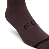 Fox Racing 8" Defend Socke Lila Dämmerung