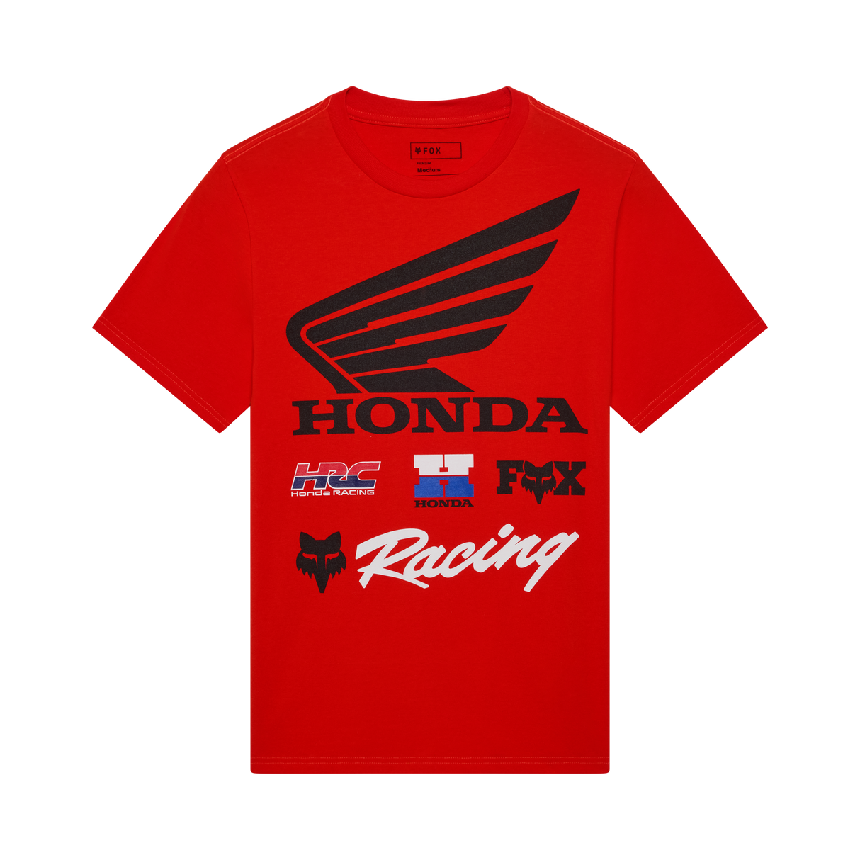 Fox Racing Honda 195 Original T-Shirt Rot