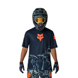 Camiseta de manga corta Fox Racing Ranger con estampado, azul ártico