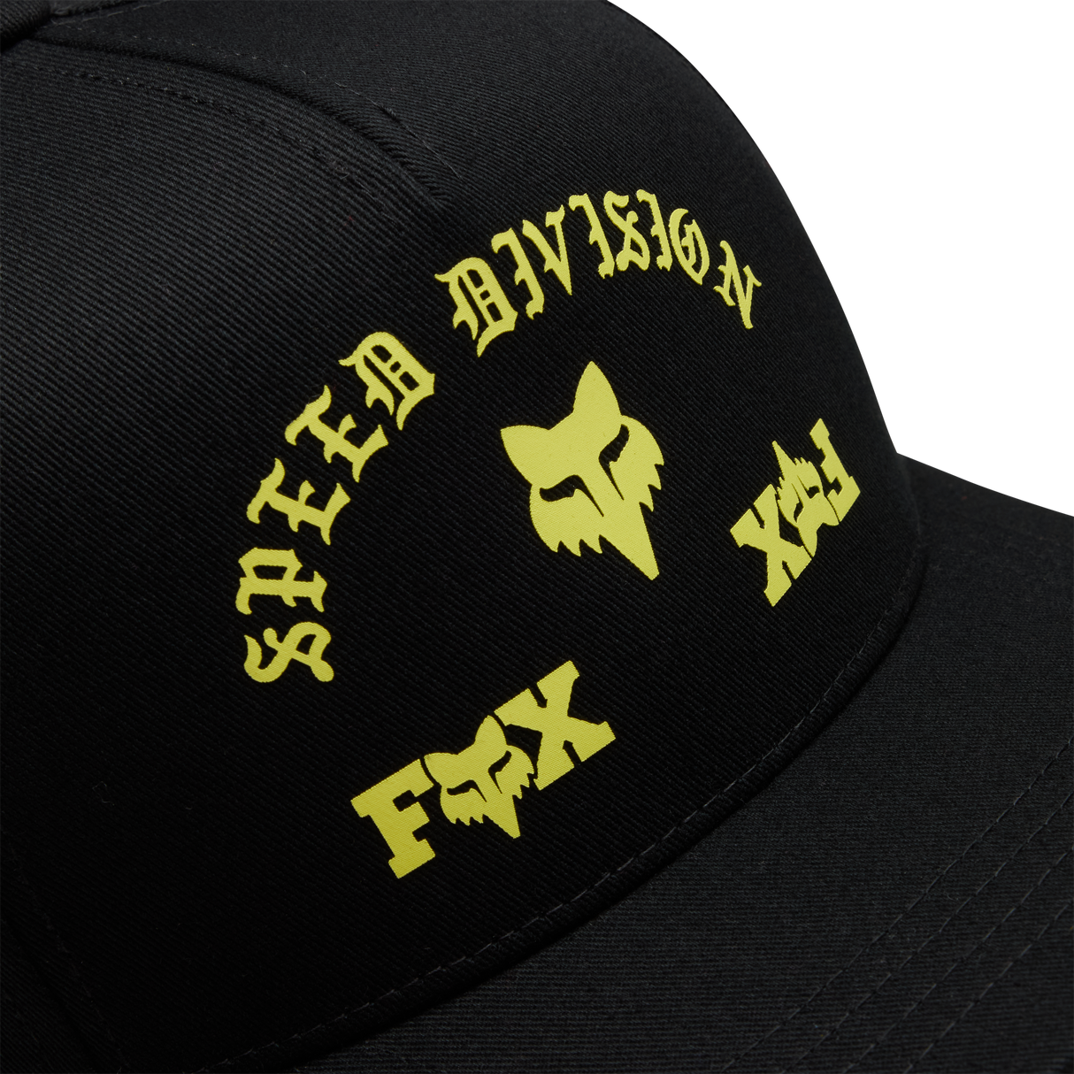 Casquette snapback Icon pour jeunes Fox Racing noire