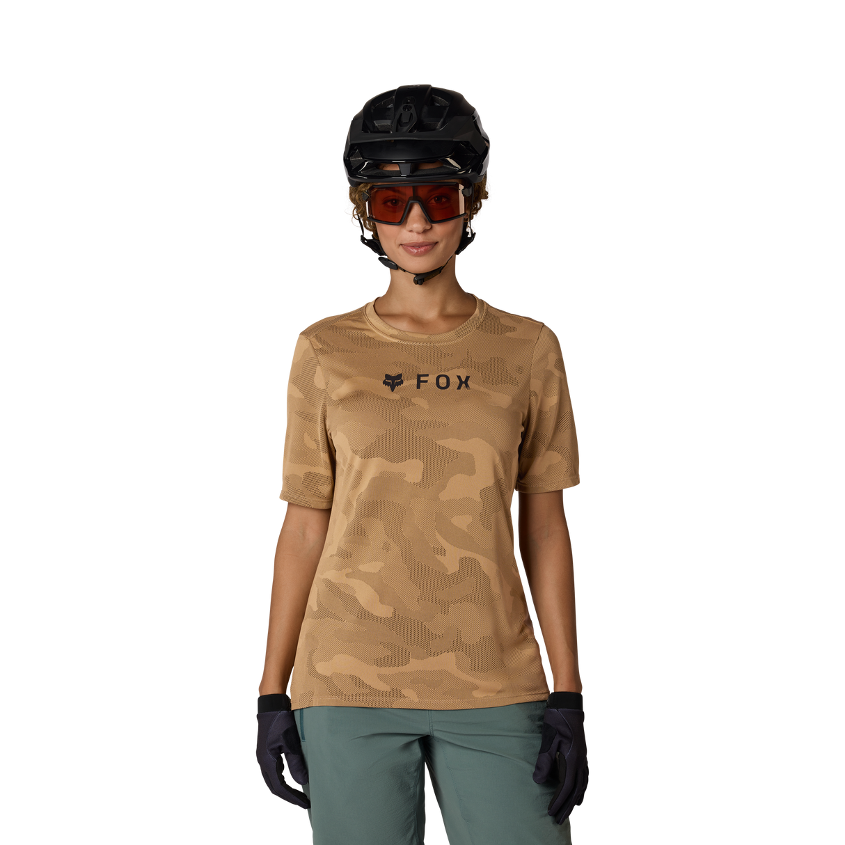 Fox Racing Women's Ranger Tru Dri Short Sleeve Jersey Nutmeg