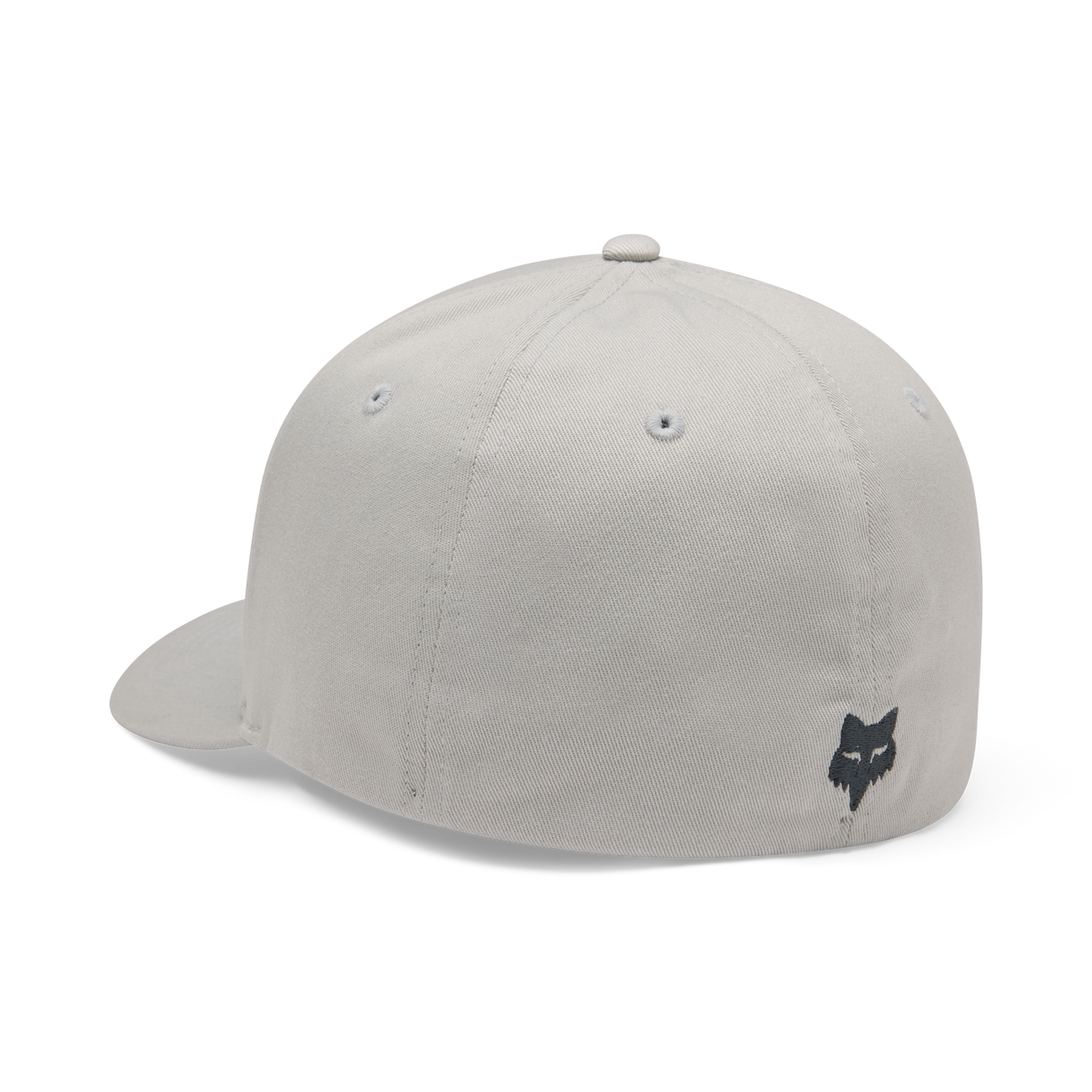 Fox Racing Badge Flexfit Hat Light Grey