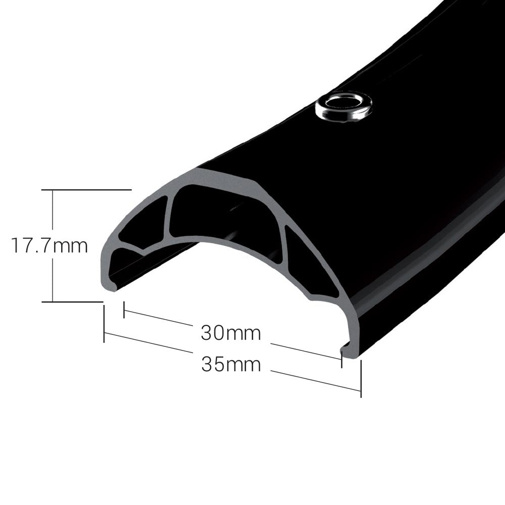 Llanta Halo Ridge Line de 29" negra