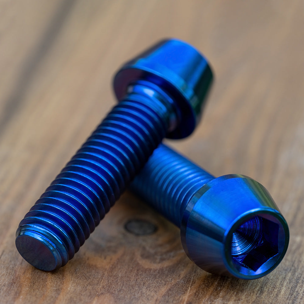 Halo DJD and MT Supadrive SS Titanium Bolts Black