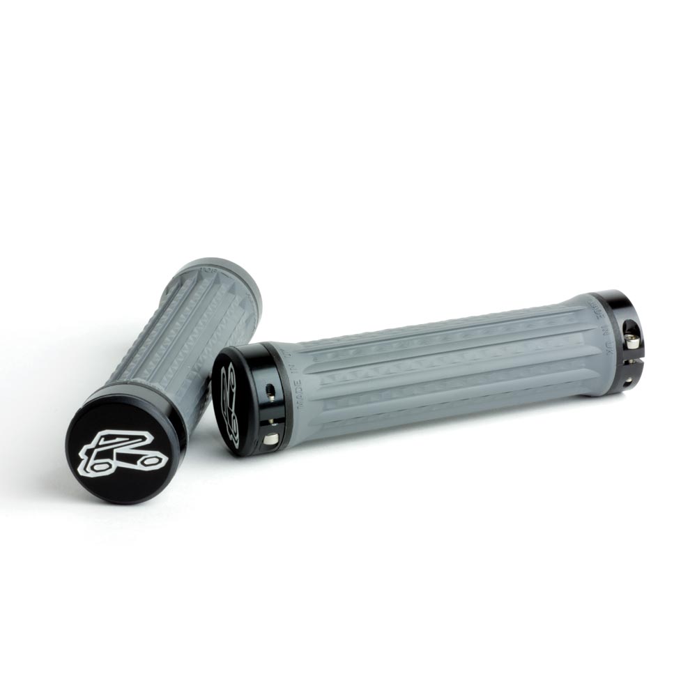 Renthal Traction Lock-On Grips Med Grey