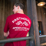 Fasthouse Crown Tee - Cardinal