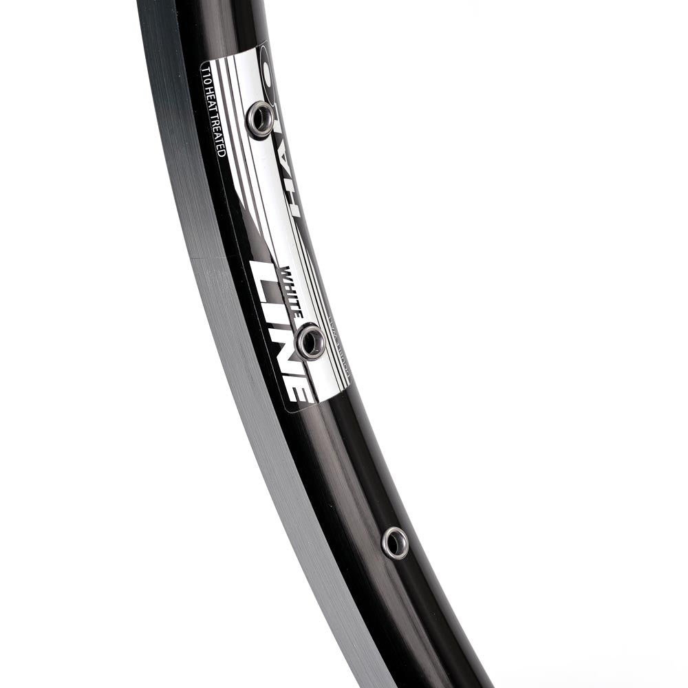 Jante classique Halo White Line 26 pouces argentée
