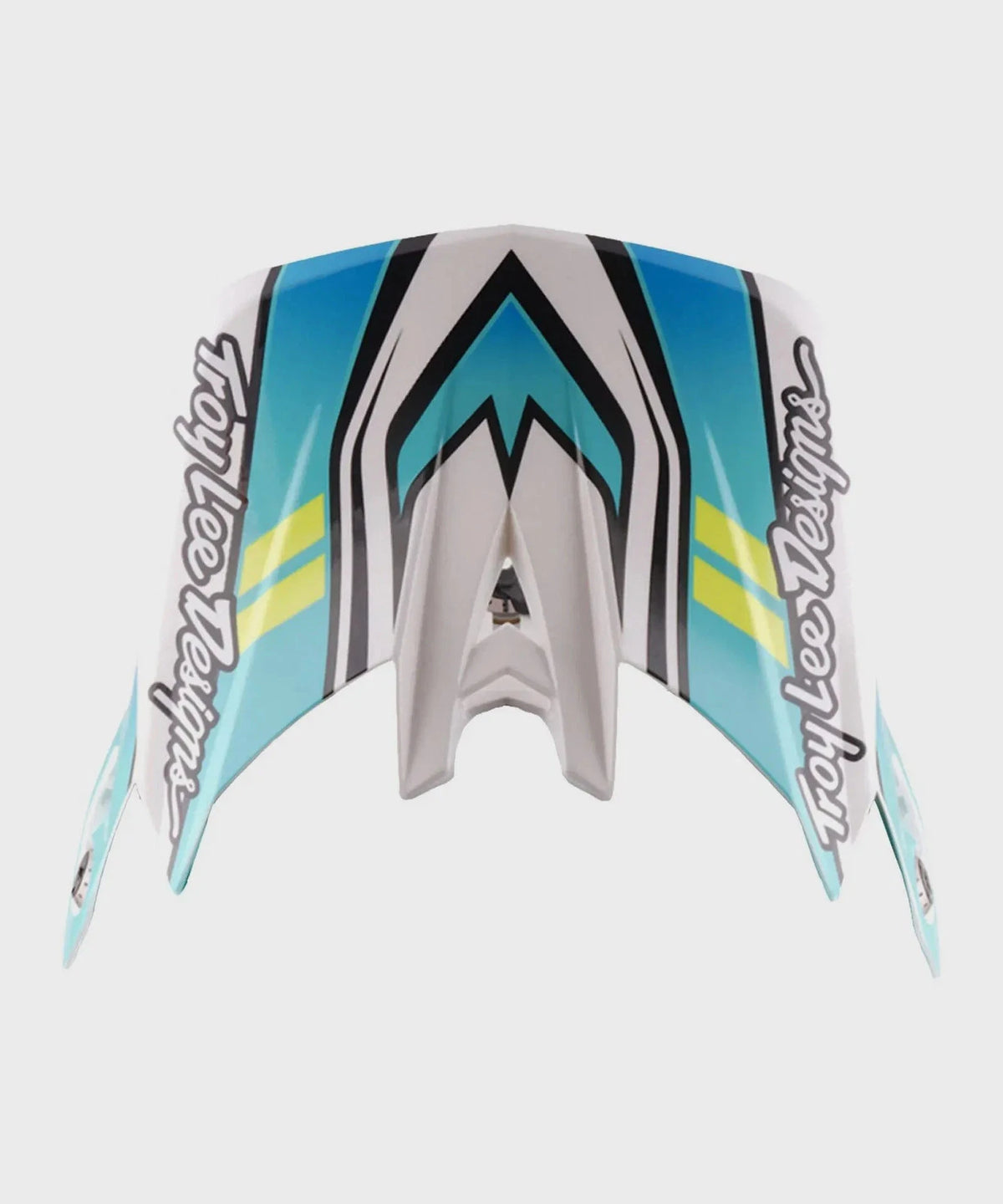 Crête de visière de remplacement pour casque Troy Lee Designs D4 - Real Teal