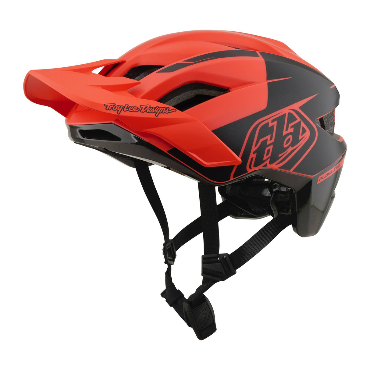 Troy Lee Designs Flowline SE MIPS Helmet Hydro - Coral/Charcoal