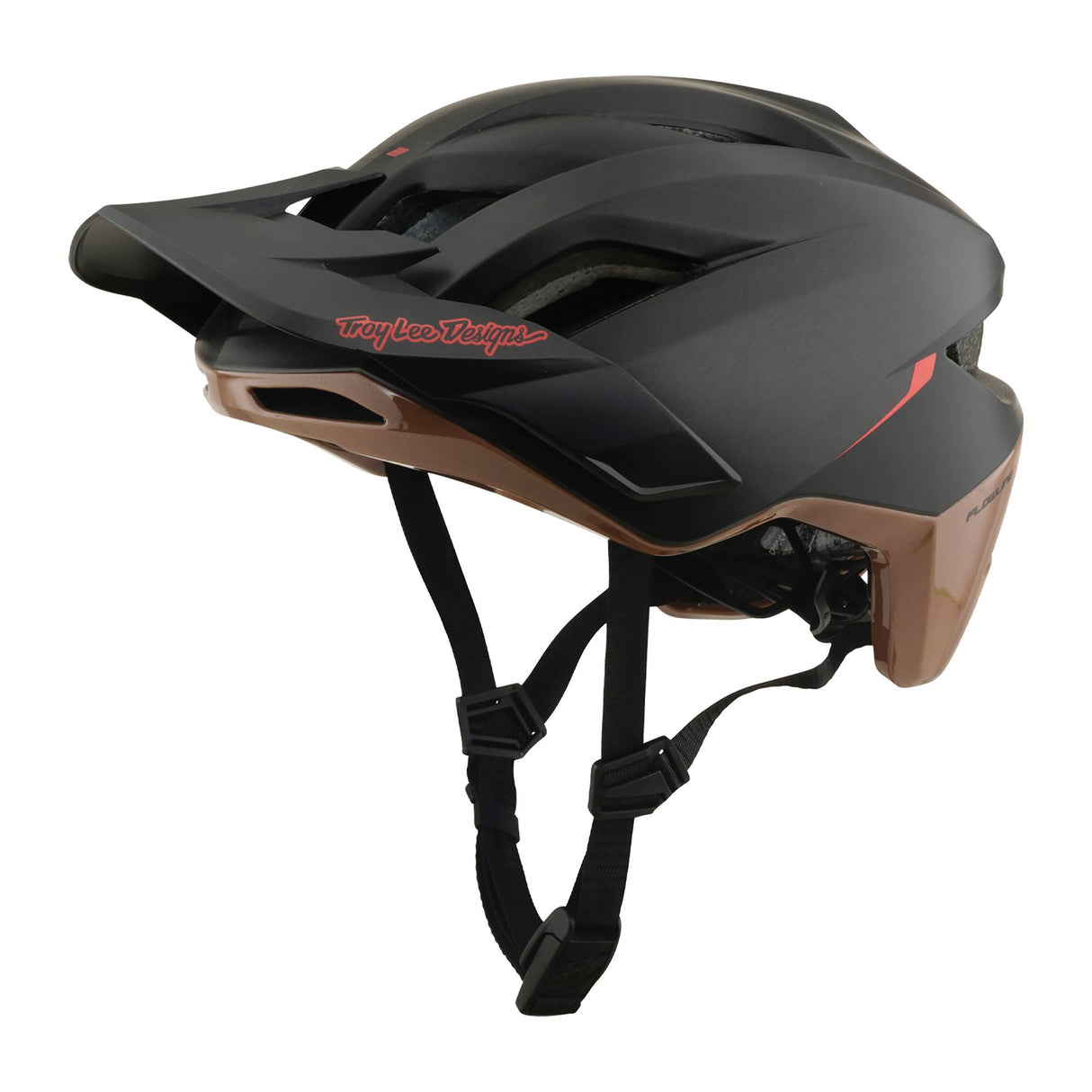 Troy Lee Designs Flowline SE MIPS Helm Stacks - Houtskool/Siena