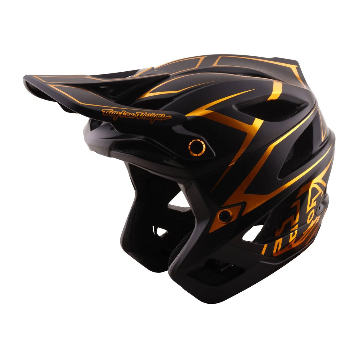 Troy Lee Designs Stage Stunt Helmet Pinstripe - Black