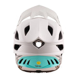 Troy Lee Designs Stage Stunt Helmet Drone - Pumice/Real Teal