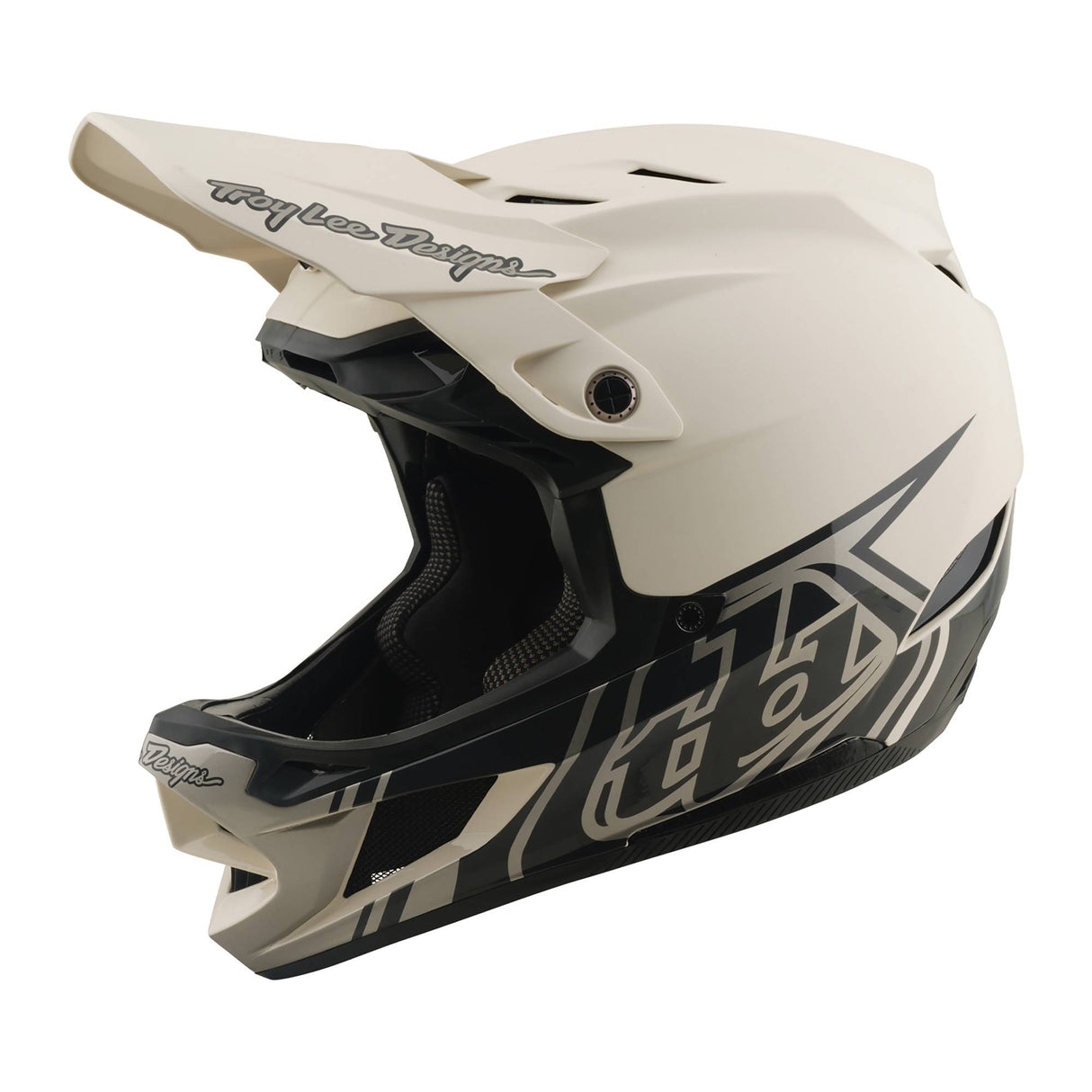 Troy Lee Designs D4 Composite MIPS Helmet Stealth - Pumice