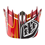 Visière de remplacement pour casque Troy Lee Designs D2 - Saison précédente