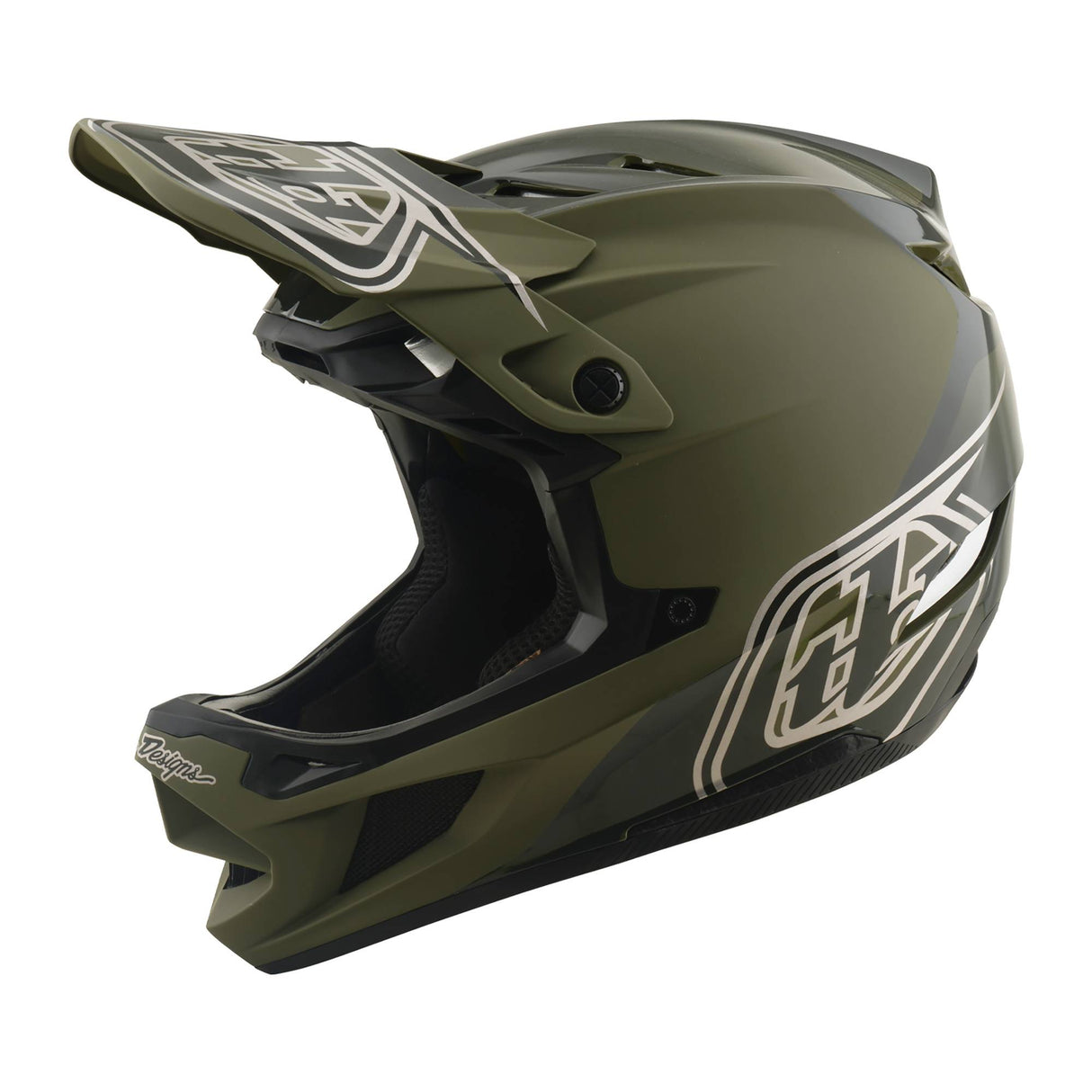 Troy Lee Designs D4 Polyacrylate Helmet Shadow - Beetle