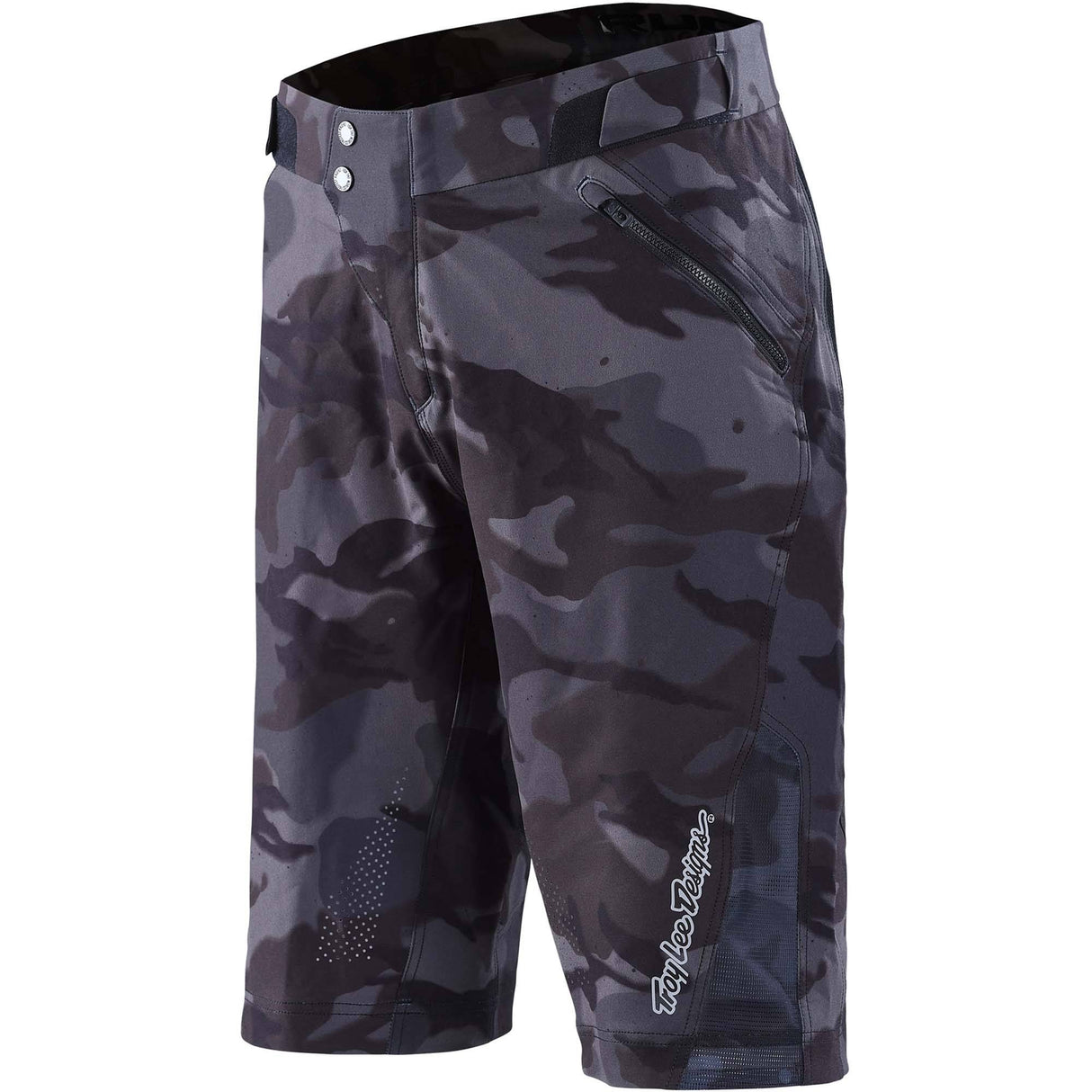 Troy Lee Designs Ruckus Shorts - Shell Only Spray Camo - Black