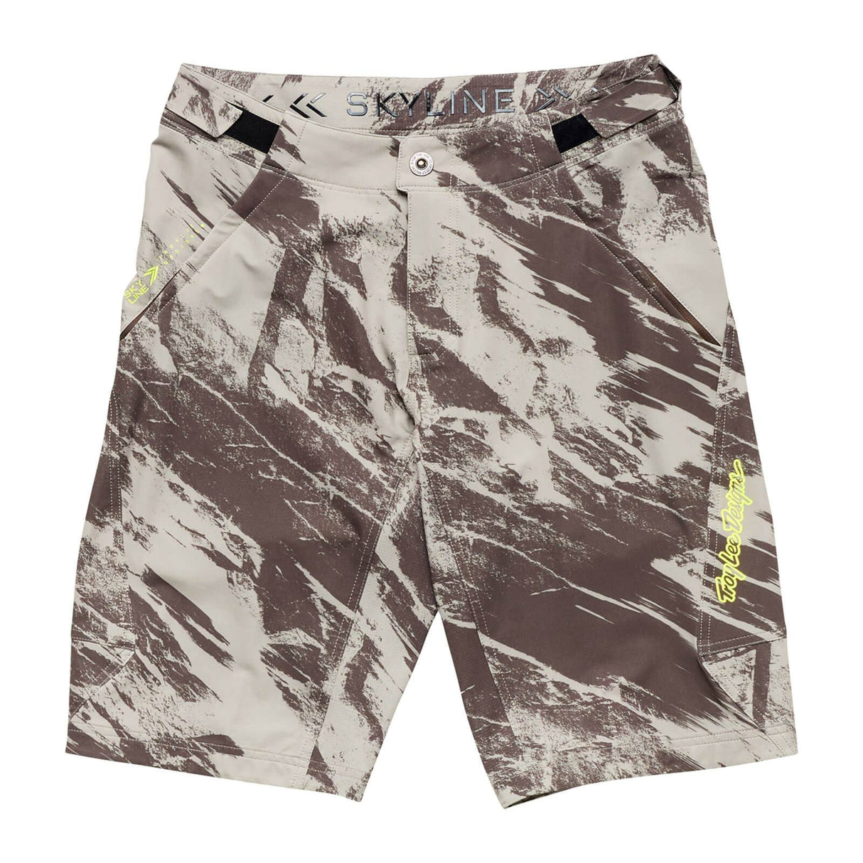 Pantalones cortos Troy Lee Designs Skyline - Solo Carcasa Elemental - Tierra Oscura