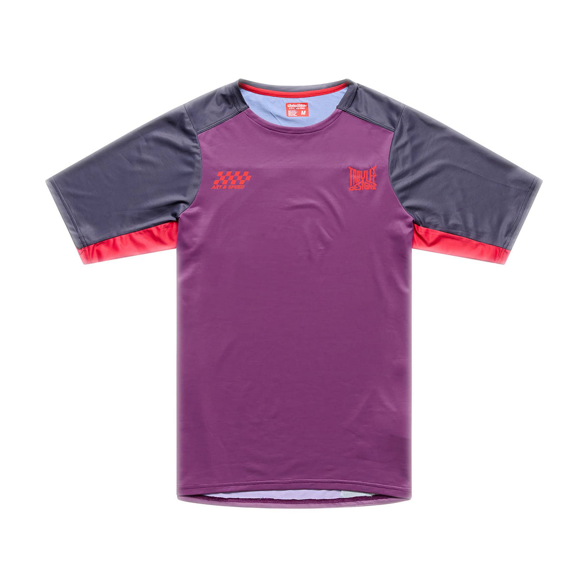 Camiseta de manga corta Troy Lee Designs Skyline Pro Fangs - Sangría