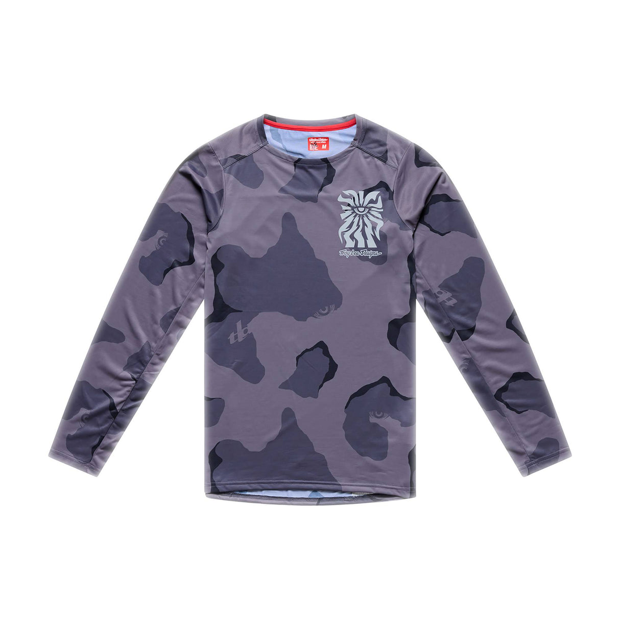 Troy Lee Designs Skyline Pro Long Sleeve Jersey Flow Camo - Carbon