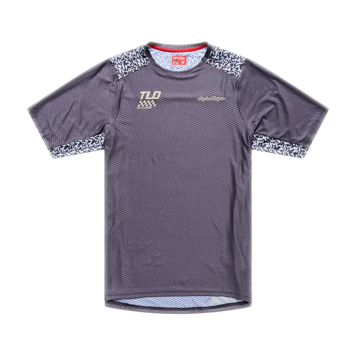 Troy Lee Designs Maillot à Manches Courtes Skyline Pro Air Ridgeline - Carbone