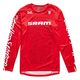 Troy Lee Designs Sprint Jersey SRAM Shifted - Fiery Red