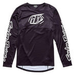 Maillot Troy Lee Designs Sprint Icon - Noir