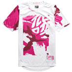Maillot à manches courtes Flowline de Troy Lee Designs, Confiné - Brume