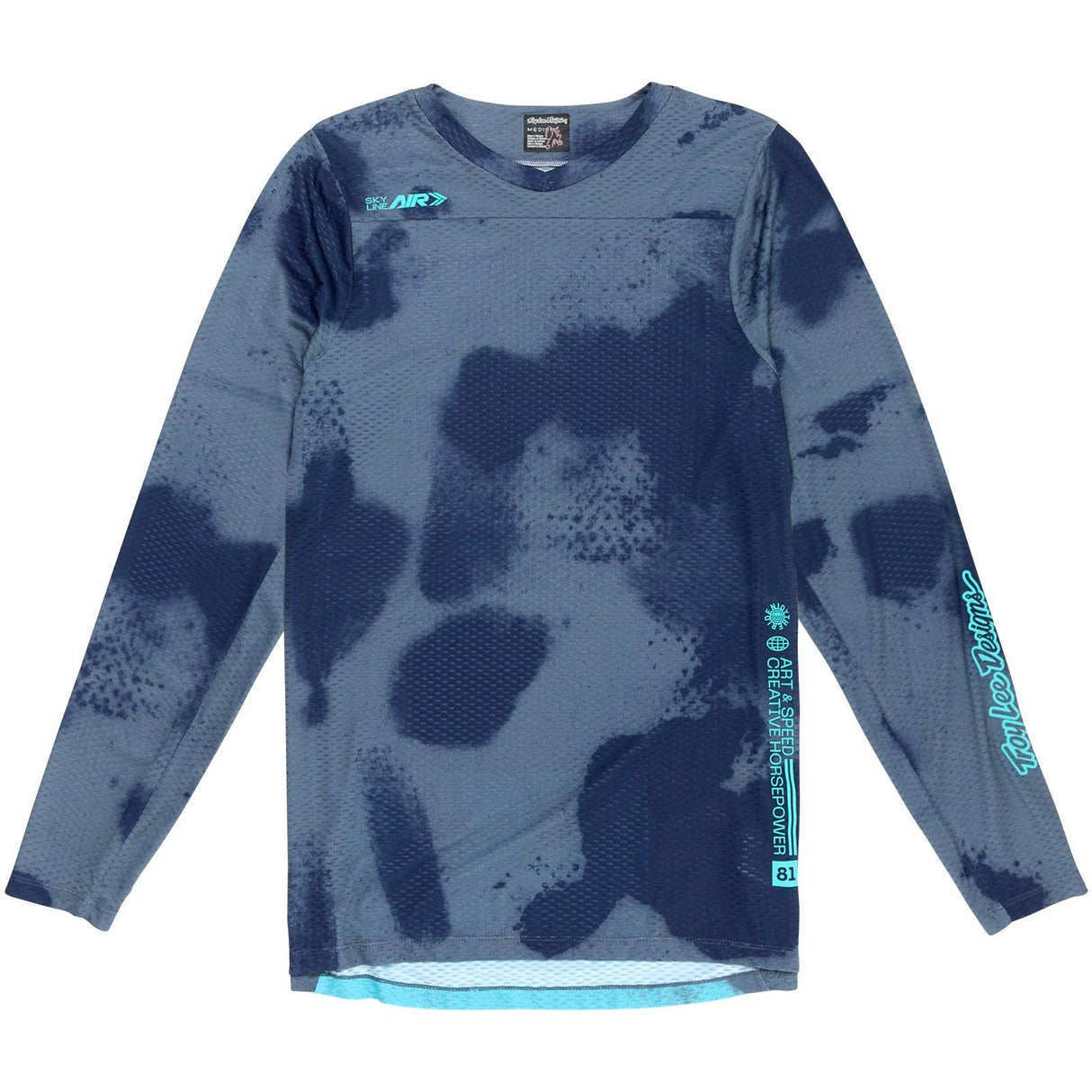 Maillot évasé à manches longues Troy Lee Designs Skyline Air - Acier