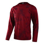 Maillot à manches longues Troy Lee Designs Skyline Chill - Tie Dye - Vin