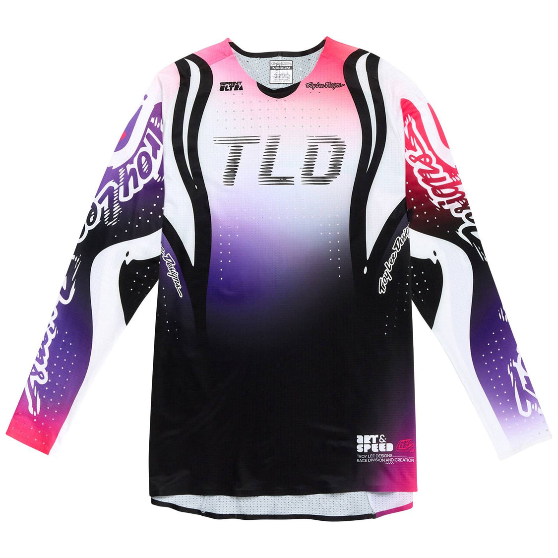 Troy Lee Designs Sprint Ultra Long Sleeve Jersey Drip - Purple – Sorted ...