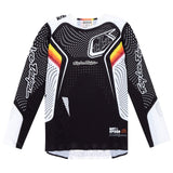 Jersey MTB de manga larga Troy Lee Designs Sprint Ultra Pinned - Negro