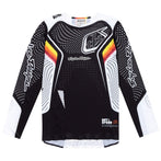 Maillot VTT Troy Lee Designs Sprint Ultra à manches longues Optic - Noir