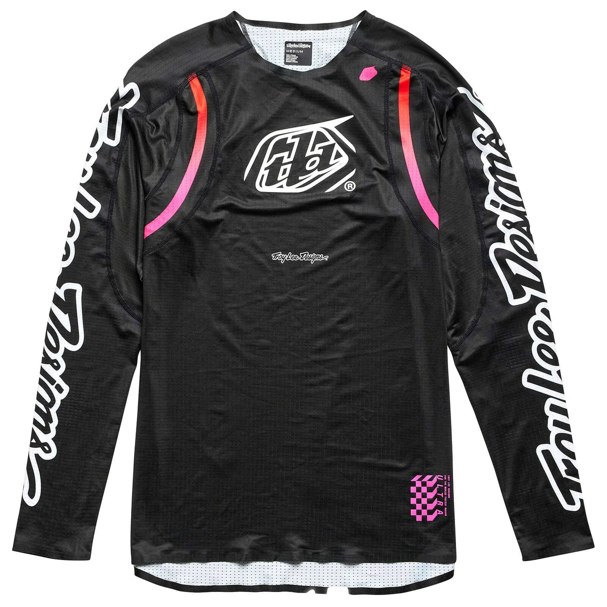 Jersey MTB de manga larga Troy Lee Designs Sprint Ultra Pinned - Negro