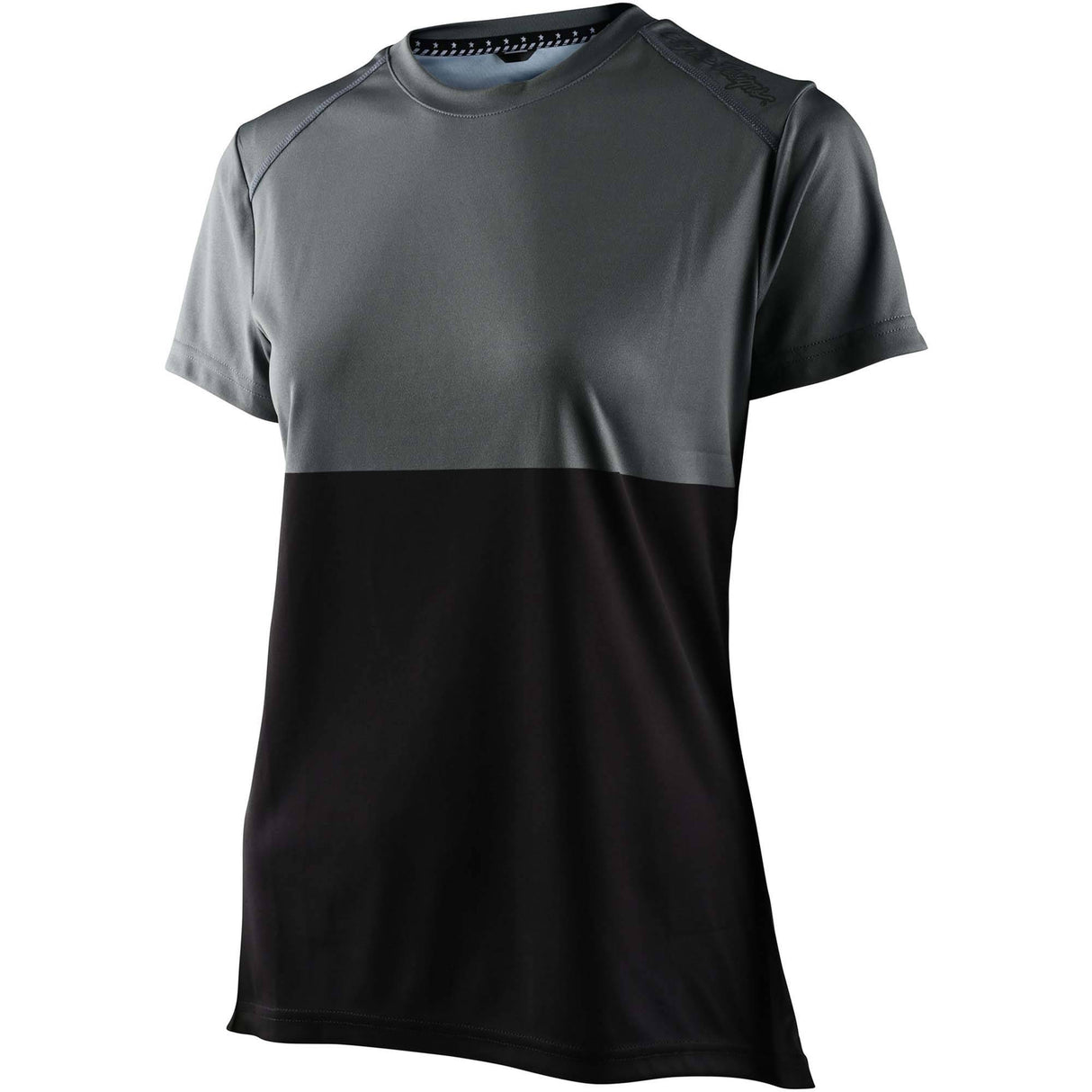 Troy Lee Designs Lilium Women's Short Sleeve Jersey Block - Green/Black