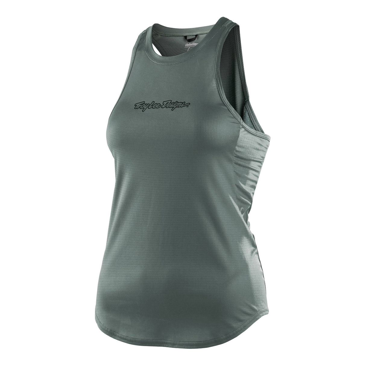 Troy Lee Designs Luxe Women's Tank Solid - Steel Green