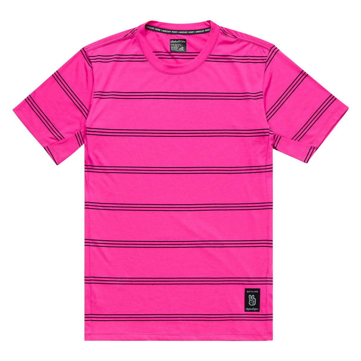 Troy Lee Designs Skyline Short Sleeve Ride Jersey Washed Out - Party Pink