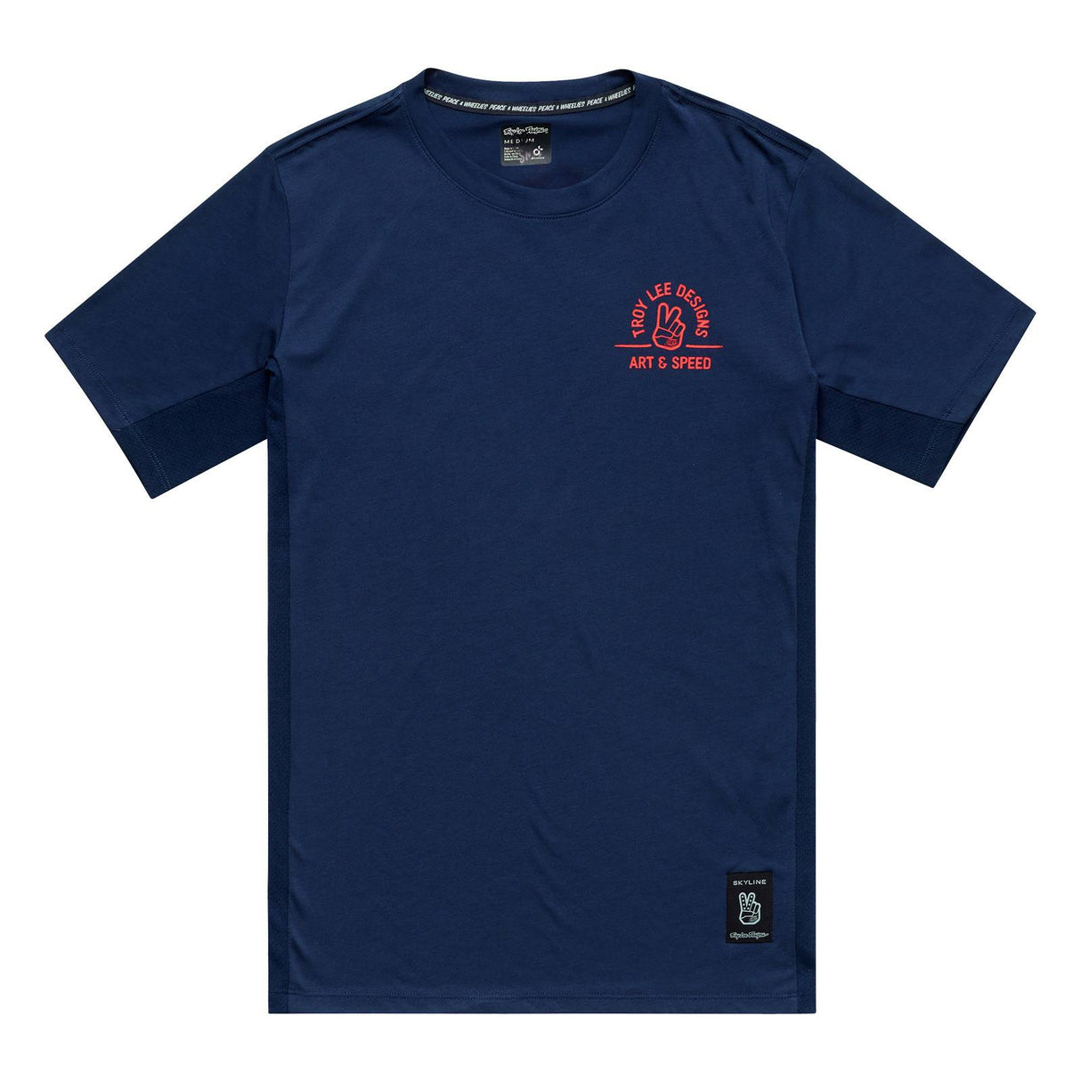 Troy Lee Designs Skyline Short Sleeve Ride Jersey Locals - Midnight